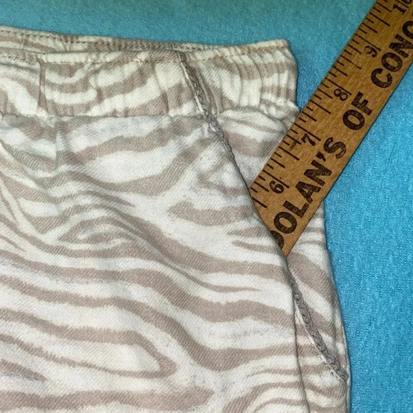 ZEBRA print 2 pockets elastic waistband drawstring size XL - Picture 9 of 11